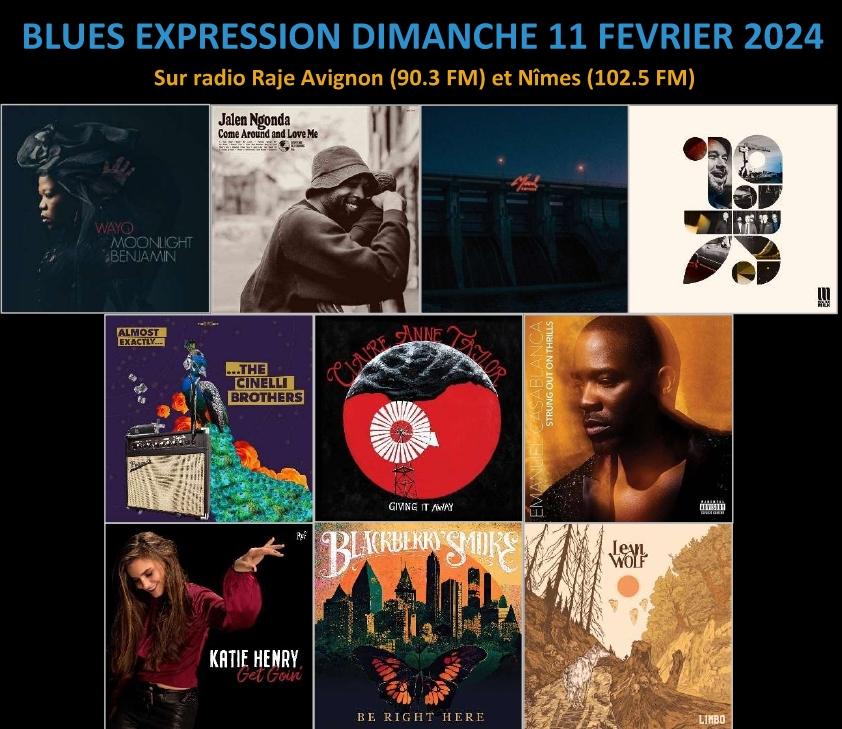 Blues Expression /// Février 2024 : L'agenda des concerts et les sorties dans les bacs par Sylvie Declas